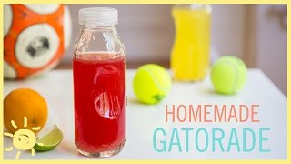 EAT  Homemade Gatorade [upl. by Yllet]