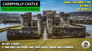 Caerphilly Castle  The Largest in Wales 2nd in Britain [upl. by Ileray336]