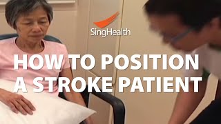 How To Position A Stroke Patient [upl. by Chilson463]