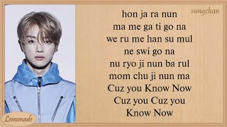 NCT U  Know Now Easy Lyrics [upl. by Annalise945]