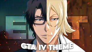 Aizen x Urahara  GTA IV Theme Edit [upl. by Trinatte]